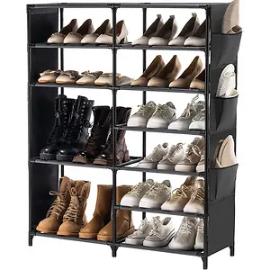 YOUDENOVA Shoe Rack, 7 Tier Boot Rack Storage