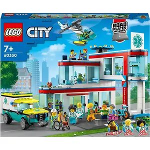 LEGO CITY: HOSPITAL SET WITH AMBULANCE TOY TRUCK