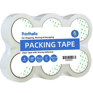 Printholic Packing Tape 6 Rolls 