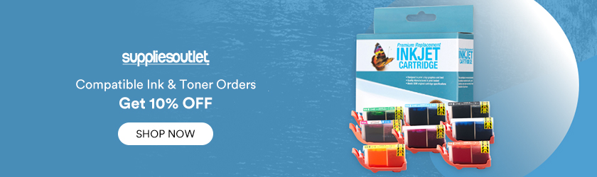 Supplies Outlet: Compatible Ink & Toner Orders Get 10% OFF
