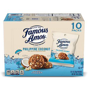 Famous Amos Cookies, Philippine Coconut and White Chocolate Chip