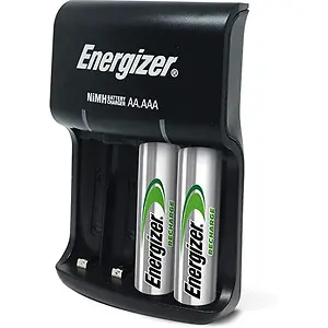 Energizer Recharge Basic Battery Charger Versatile Rechargeable AAA 