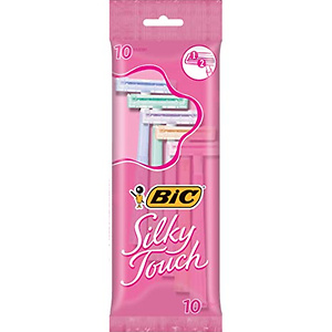 BIC Silky Touch Women's Disposable Razor, 10 Count