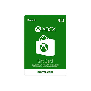 Xbox $80 Gift Card
