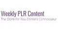 Weekly PLR Content Coupons