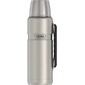 THERMOS Stainless King Beverage Bottle, 40 Ounce