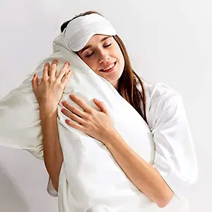 Bedsure 22 Momme 100% Mulberry Silk Pillowcase Queen