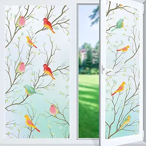 Coavas Stained Glass Window Film