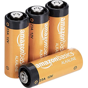 Amazon Basics 23A Alkaline Battery Pack of 4