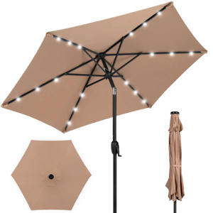 Best Choice Products: Take $10 OFF Outdoor Solar Patio Umbrella