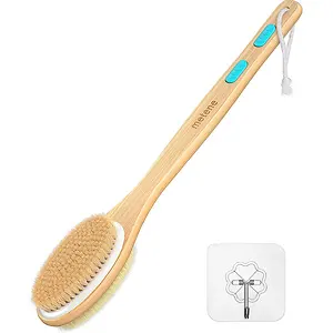 Metene Shower Brush with Soft and Stiff Bristles