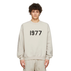 ESSENTIALS Beige '1977' Sweatshirt