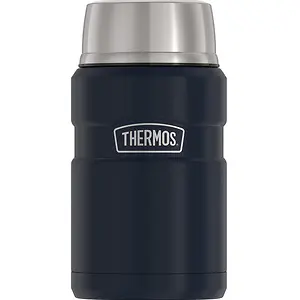 Thermos Stainless King 24 Ounce Food Jar, Midnight Blue