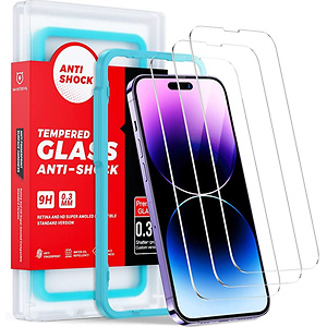 SmartDevil 3 Pack Screen Protector for iPhone 14 Pro