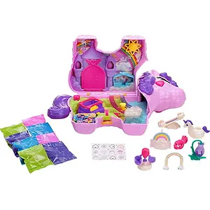 Polly Pocket Playsets: Unicorn Party Large Compact