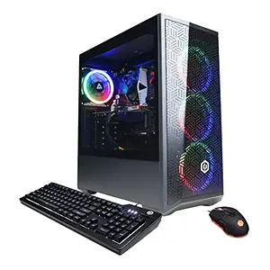 CyberPowerPC Gamer Xtreme Gaming PC with Core i3, RX 6500XT, 500GB SSD