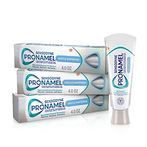 Sensodyne Pronamel Gentle Whitening Toothpaste 4 oz. Tubes (3-pack)