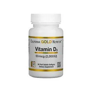 iHerb: 50% OFF Select California Gold Nutrition Vitamin D3