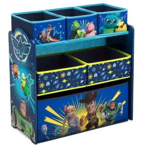 Disney/Pixar Toy Story 4 6 Bin Design and Store Toy Organizer