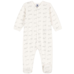 Babies' Velour Sleepsuit