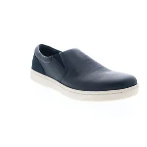 Clarks Kitna Free 26144763 Mens Blue Leather Lifestyle Sneakers Shoes