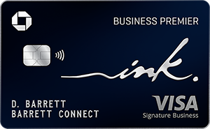 New Business Card! Ink Business Premier<span style="vertical-align: super; font-size: 12px; font-weight:100;">SM</span> Credit Card