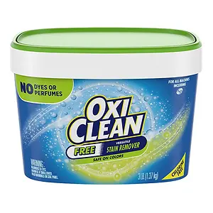 OxiClean Versatile Stain Remover Powder Free, Laundry Stain Remover