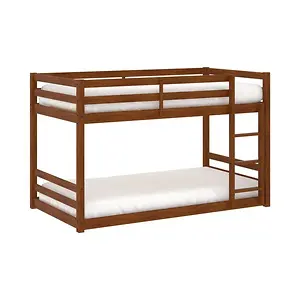 Hillsdale Campbell Wood Twin Over Twin Floor Convertible Bunk Bed