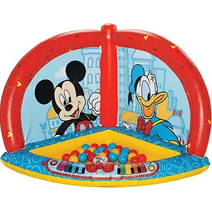 Mickey Mouse Kids Ball Pit with 50 Balls and Music Feature