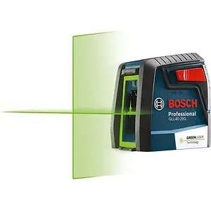 Bosch GLL40-20G 40ft Green-Beam Self-Leveling Cross-Line Laser