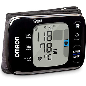 OMRON 7 Series Wireless Wrist Blood Pressure Monitor, Black