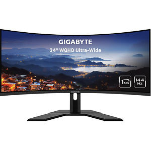 GIGABYTE G34WQC A-SA 34-inch 144Hz Curved Gaming Monitor