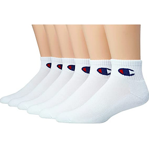 Champion Womens 6-Pack Logo Ankle Socks