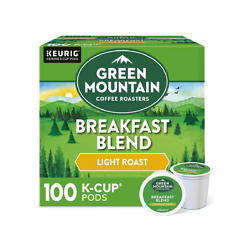 绿山咖啡早餐混合 K 杯豆荚（100 克拉）