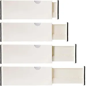 Berry Ave Drawer Dividers and Organizer 4-Pack