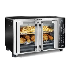Gourmia Digital Air Fryer Toaster Oven with Single-Pull French Doors