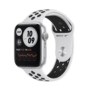Apple Watch Nike Series 6 GPS, 44mm Silver Aluminum Case 