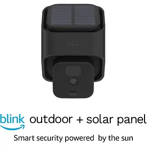 Blink Outdoor + Solar Panel Charging Mount Security Camera