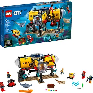 LEGO City Ocean Exploration Base Playset 60265 (497-Piece)