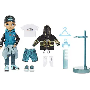 Rainbow High River Kendall Teal Boy Fashion Doll