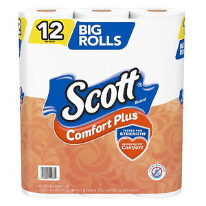 Walgreens：Scott ComfortPlus Toilet Paper, Big Rolls Big Roll