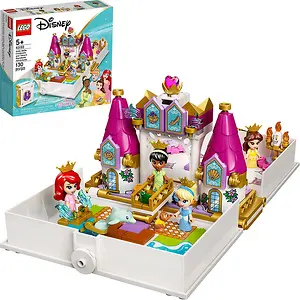 LEGO Disney Ariel, Belle, Cinderella and Tiana's 43193 Building Toy