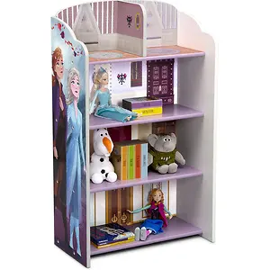 Delta Children Wooden Playhouse 4-Shelf Bookcase