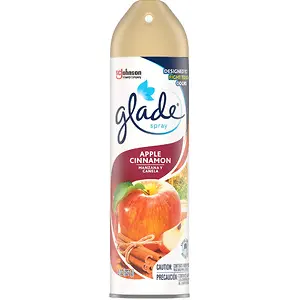 Glade Aerosol Air Freshener, Apple Cinnamon, 8 Oz