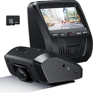NEZINI Car Dash Cam, Dashboard Camera Recorder with 32GB SD Card