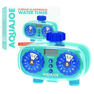 Aqua Joe AJ-ET2Z 2-Zone Electronic Water Timer