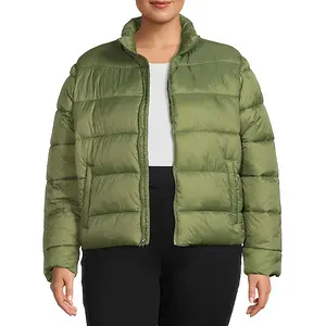 Time and Tru Womens and Plus Puffer Jacket