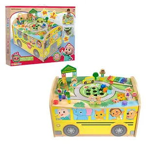 CoComelon Wheels on the Bus Wooden Activity Table