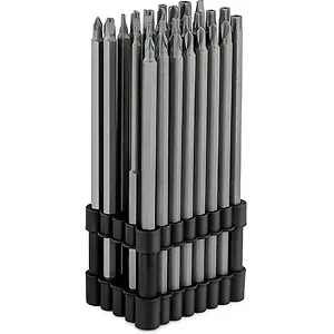 NEIKO 10224A 1/4" Extra Long Security Bit Set