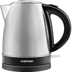 Chefman Stainless Steel Electric Kettle 1.7 Liter, 1500W